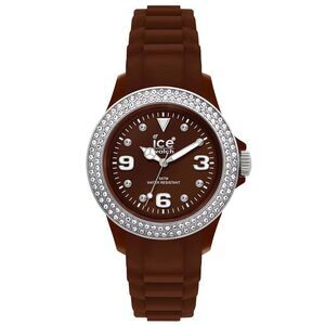 Ice watch Men's Stone sili Brown Dial Watch - ST.NS.U.S.10